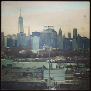 A drink with a view.