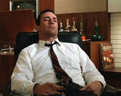 Don Draper is filled with ennui, but he's still happy to see you. Photo: AMC